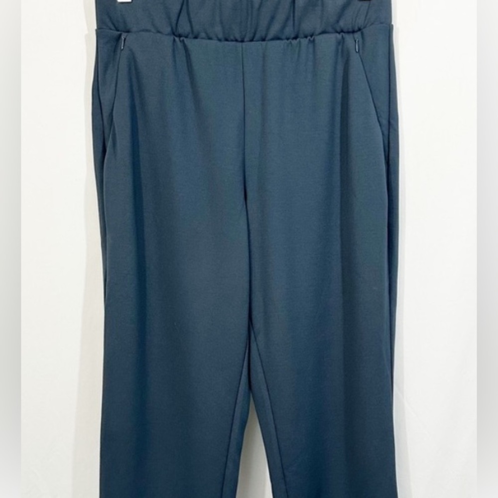 NWT Universal Standard High Rise Crop Skinny Pant in Nephrite Blue XS 10-12